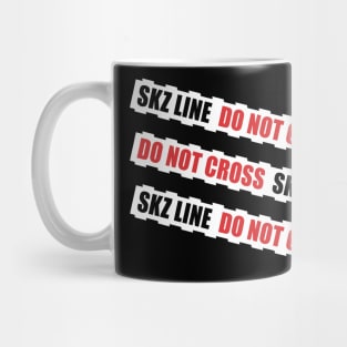 Kpop Stray Kids SKZ Line Do Not Cross Mug